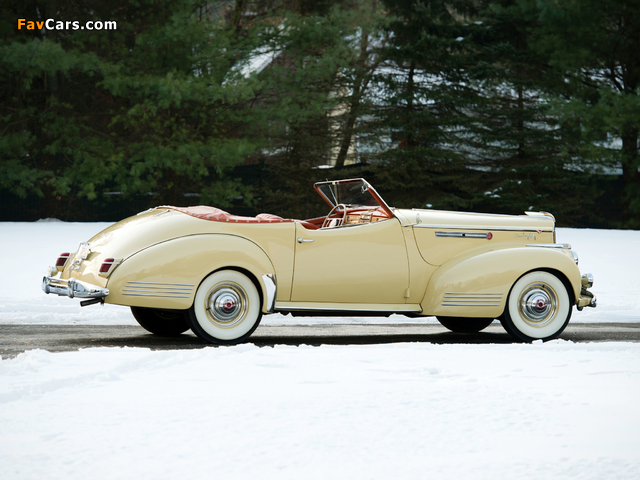 Packard 180 Super Eight Convertible Victoria by Darrin (1906-1429) 1941 pictures (640 x 480)