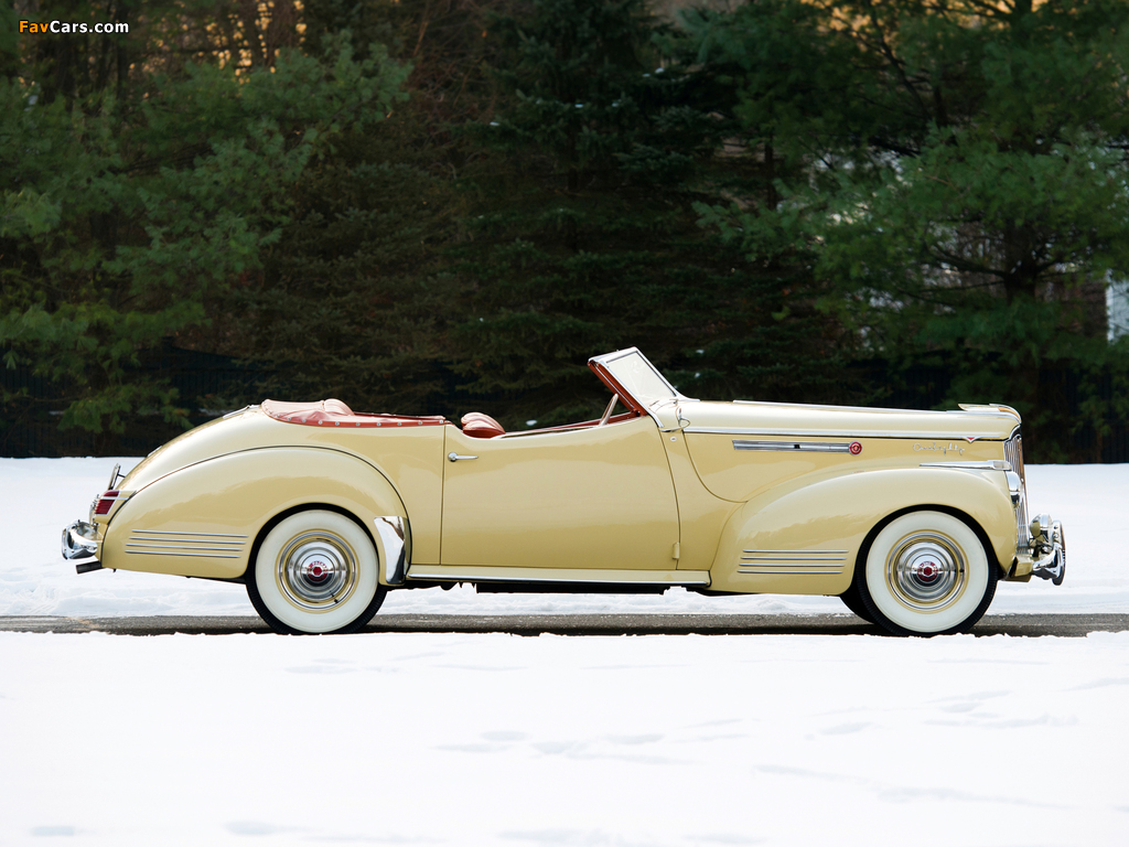 Packard 180 Super Eight Convertible Victoria by Darrin (1906-1429) 1941 wallpapers (1024 x 768)