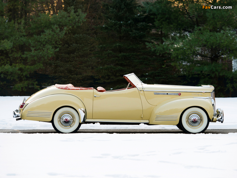 Packard 180 Super Eight Convertible Victoria by Darrin (1906-1429) 1941 wallpapers (800 x 600)