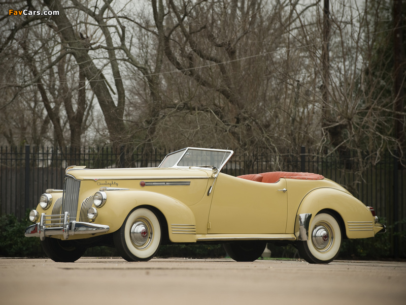 Packard 180 Super Eight Convertible Victoria by Darrin (1906-1429) 1941 wallpapers (800 x 600)