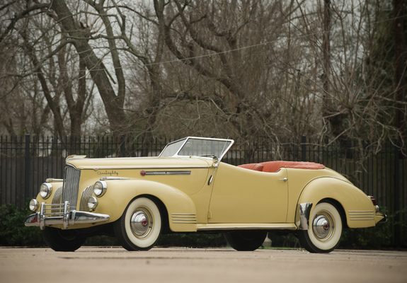 Packard 180 Super Eight Convertible Victoria by Darrin (1906-1429) 1941 wallpapers
