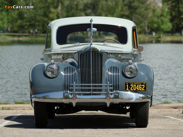 Pictures of 1941 Packard 180 Custom Super Eight Sport Brougham by LeBaron (1907-1452) 1940–41 (640 x 480)
