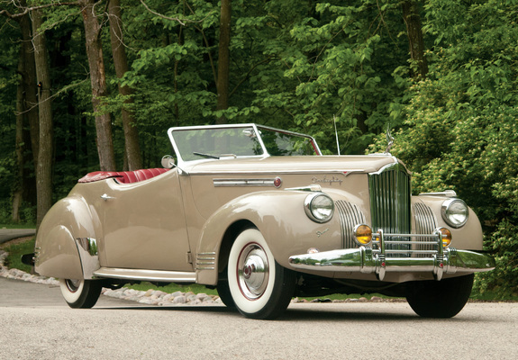 Pictures of Packard 180 Super Eight Convertible Victoria by Darrin (1906-1429) 1941