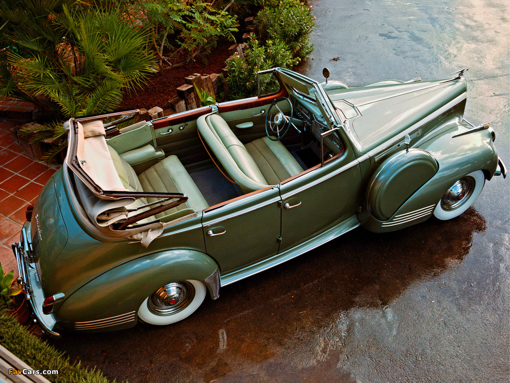 Pictures of Packard Darrin 180 Convertible Sedan 1942 (1024 x 768)