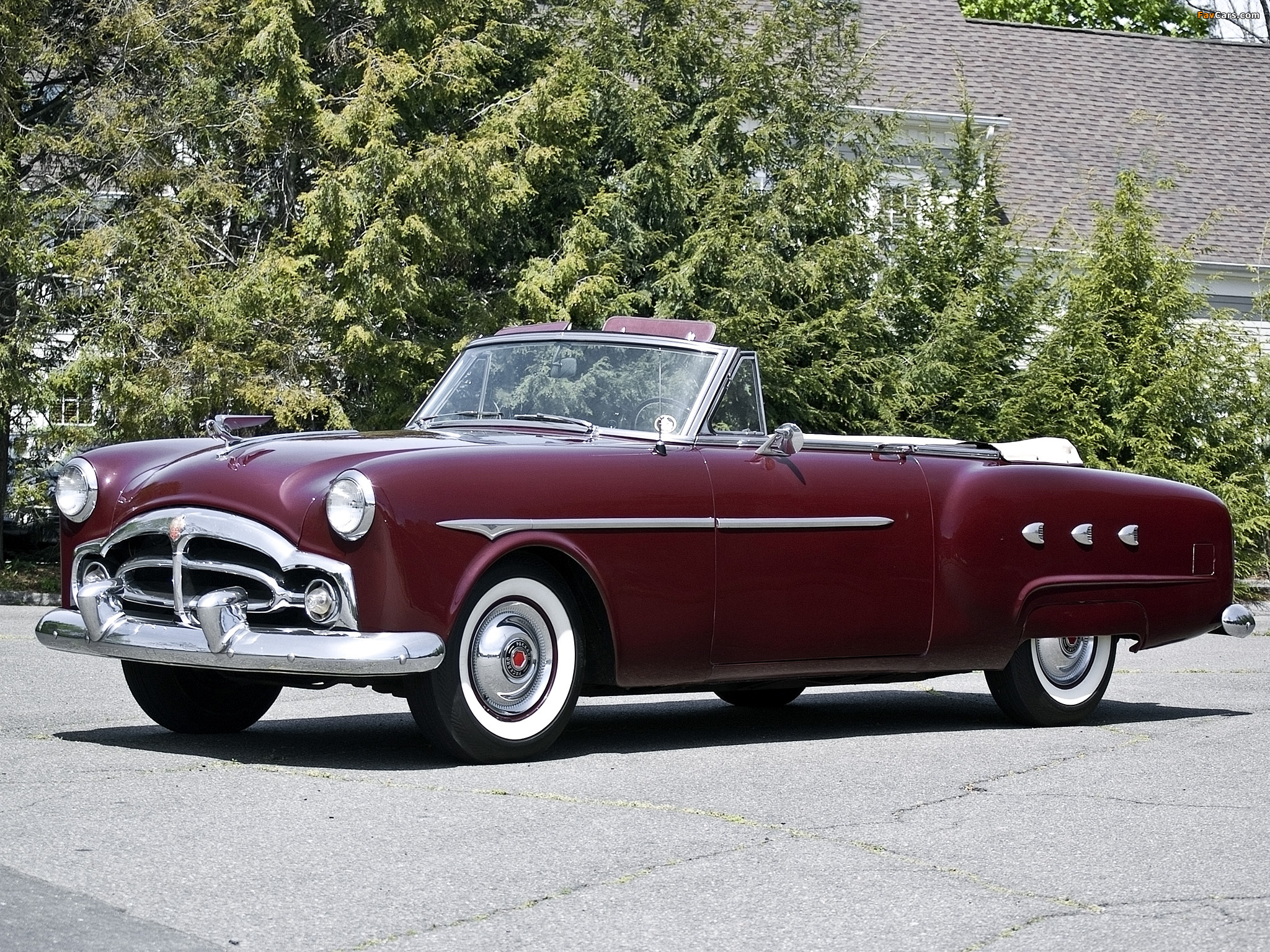 Packard 250 Convertible Coupe (2531-2579) 1952 wallpapers (2048 x 1536)