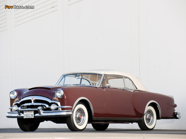 Packard Caribbean Convertible Coupe (2631-2678) 1953 photos (640 x 480)