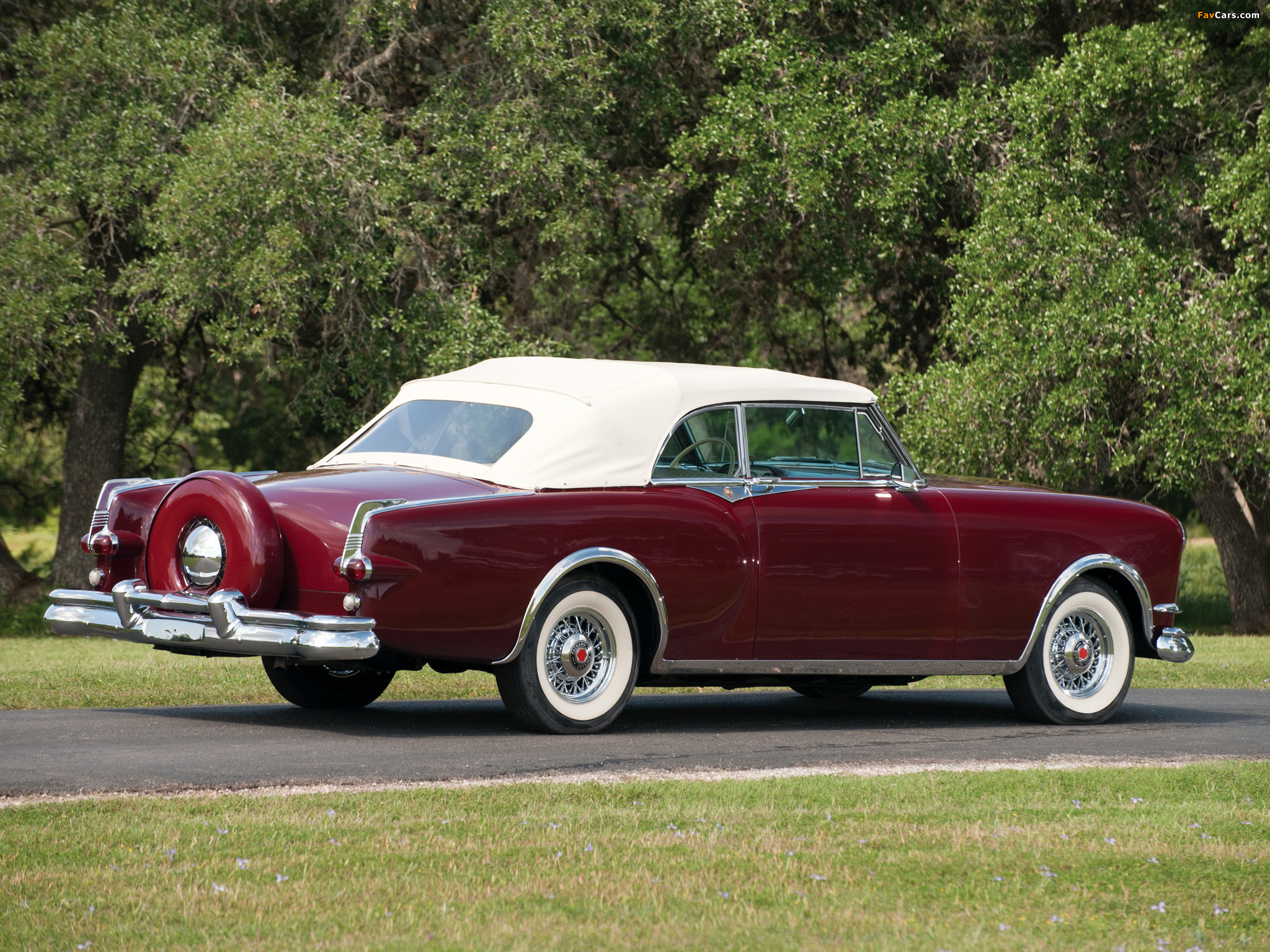 Packard Caribbean Convertible Coupe (2631-2678) 1953 wallpapers (2048 x 1536)