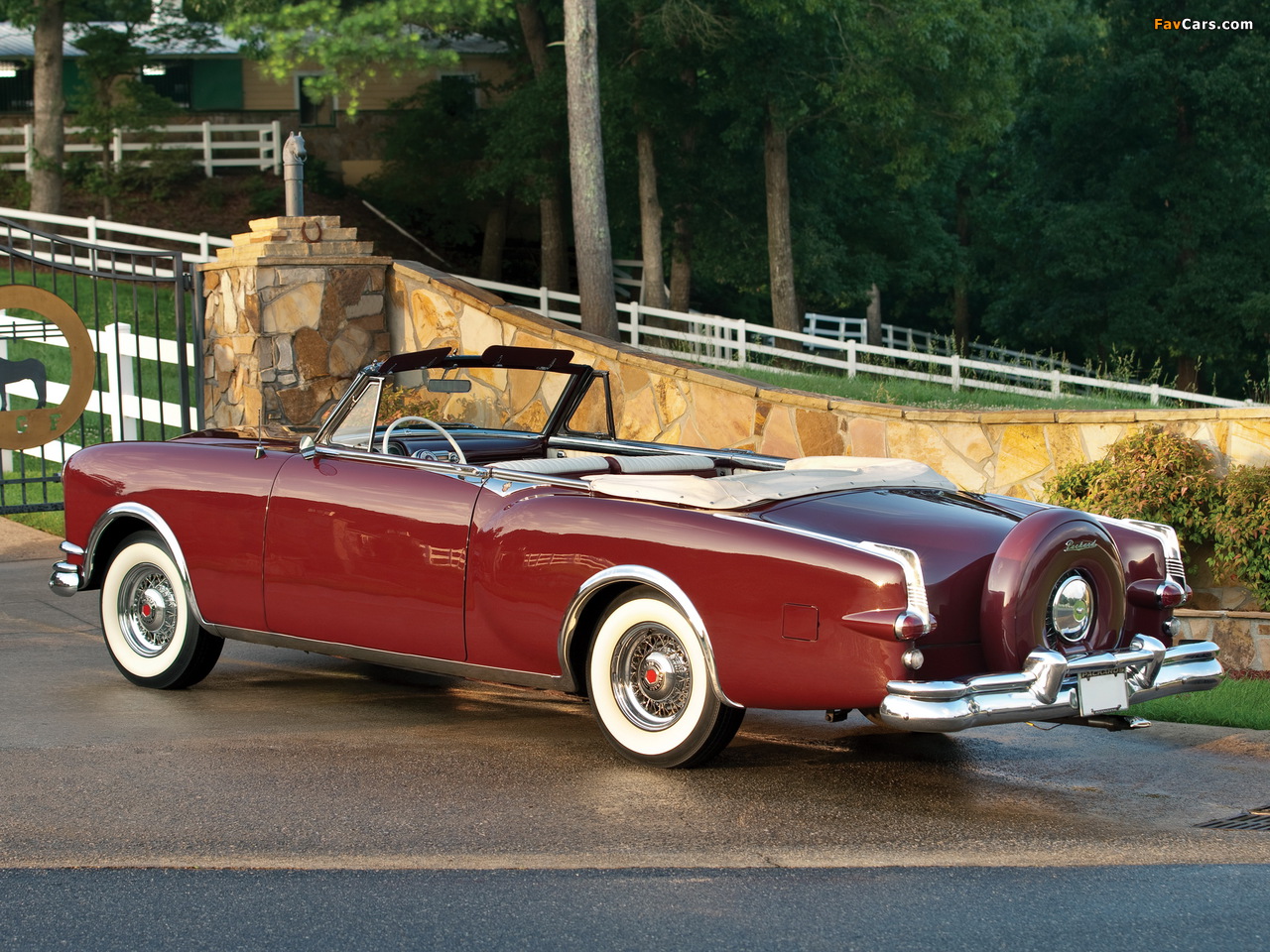 Packard Caribbean Convertible Coupe (2631-2678) 1953 wallpapers (1280 x 960)