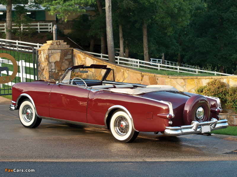 Packard Caribbean Convertible Coupe (2631-2678) 1953 wallpapers (800 x 600)