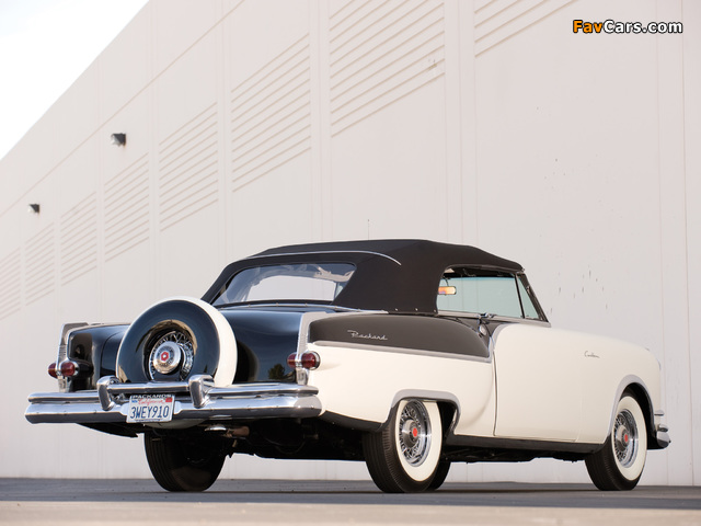 Packard Caribbean Convertible Coupe (5478) 1954 images (640 x 480)