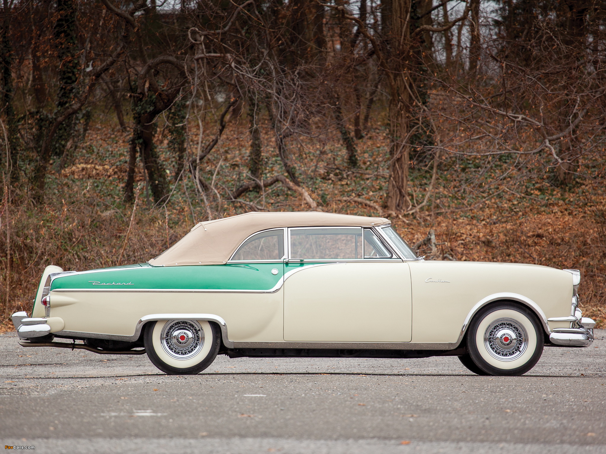 Packard Caribbean Convertible Coupe (5478) 1954 photos (2048 x 1536)