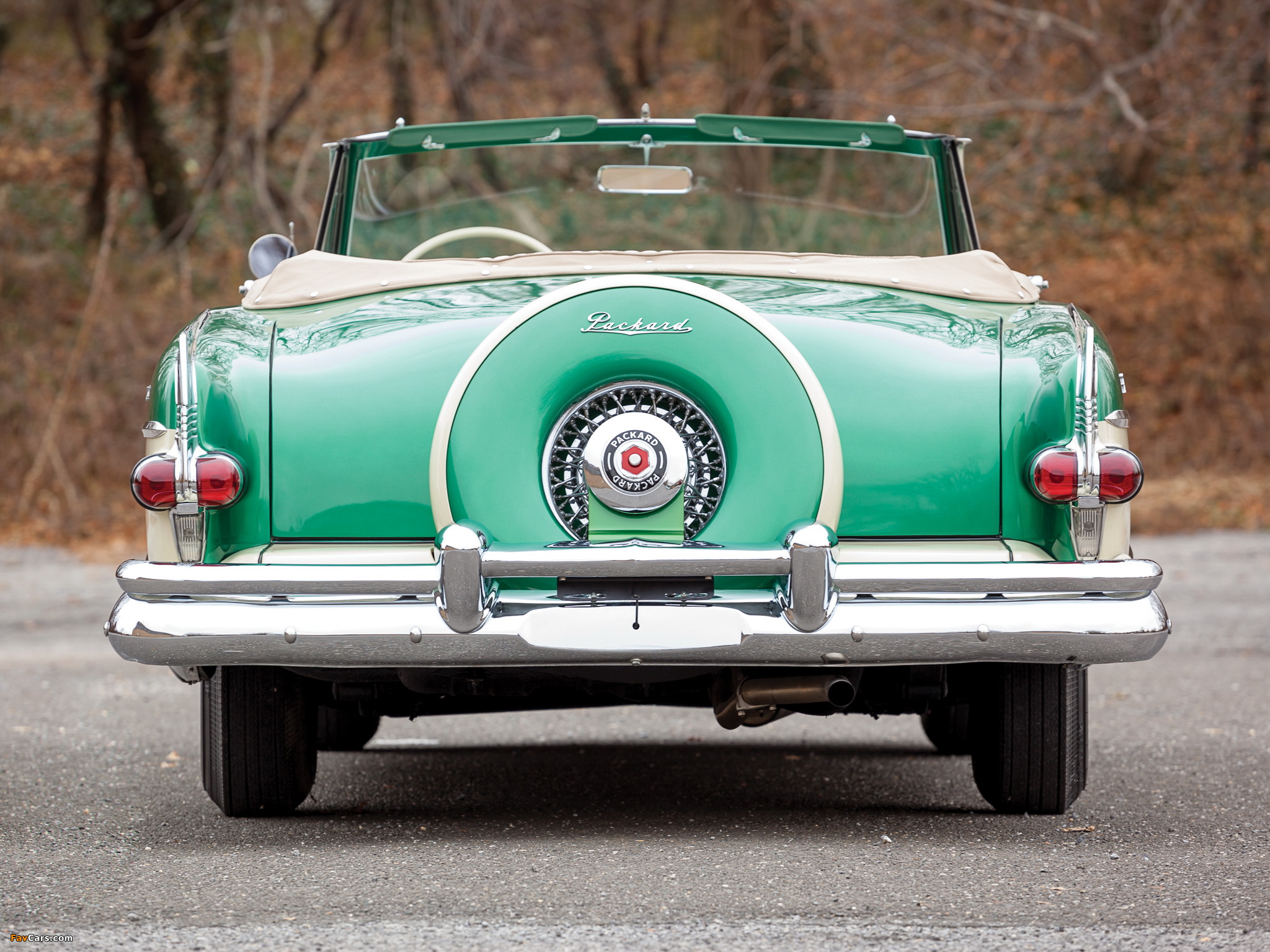 Packard Caribbean Convertible Coupe (5478) 1954 wallpapers (2048 x 1536)