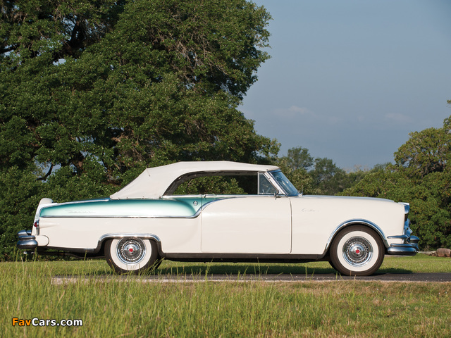 Packard Caribbean Convertible Coupe (5478) 1954 wallpapers (640 x 480)