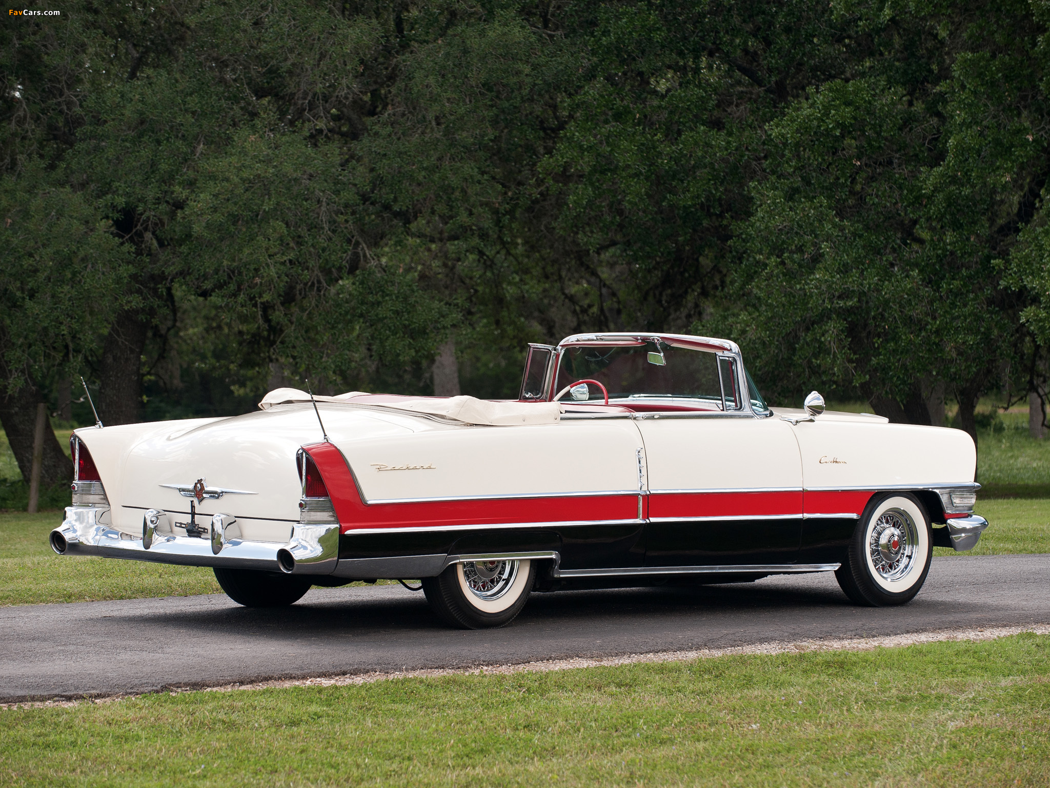Packard Caribbean Convertible Coupe (5580-5588) 1955 images (2048 x 1536)