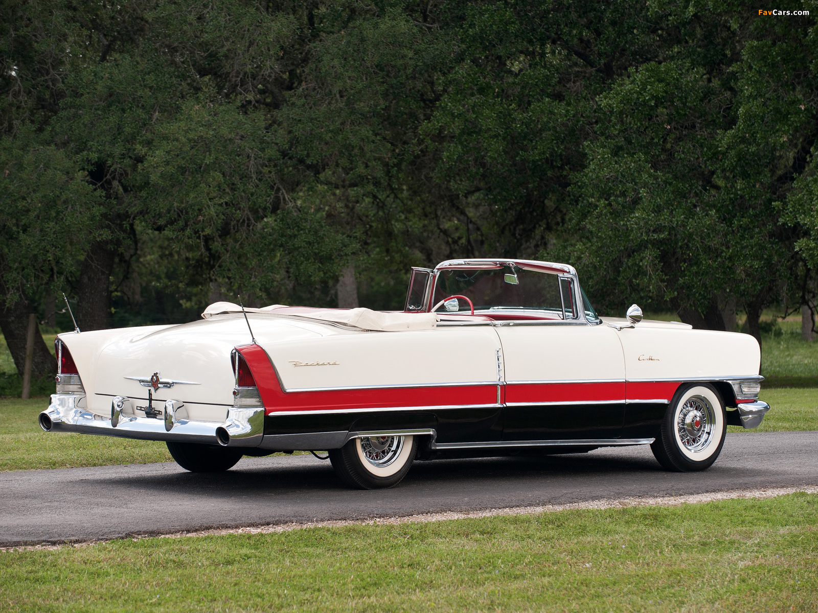 Packard Caribbean Convertible Coupe (5580-5588) 1955 images (1600 x 1200)