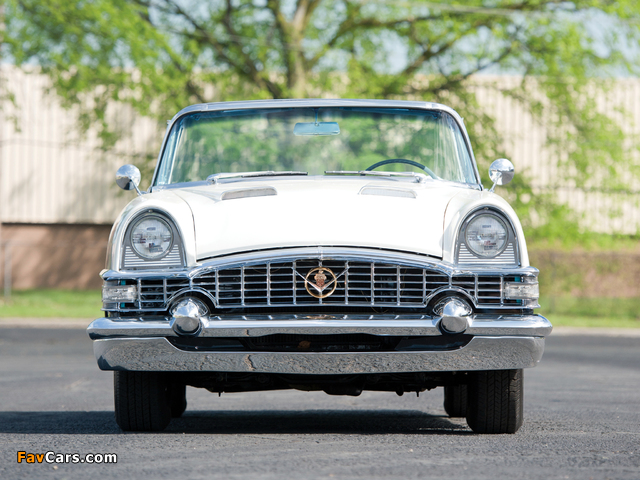 Packard Caribbean Convertible Coupe (5580-5588) 1955 pictures (640 x 480)