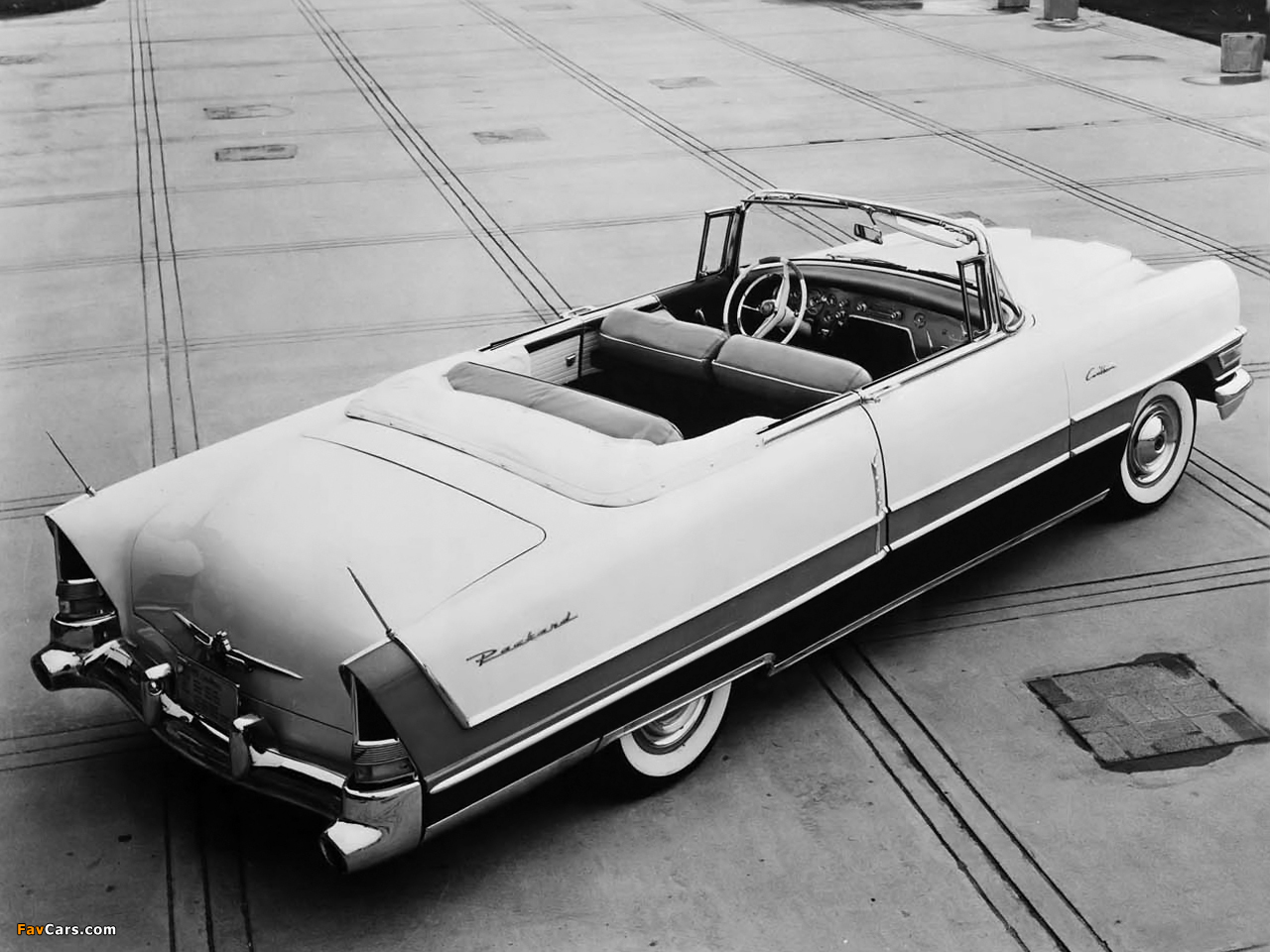 Packard Caribbean Convertible Coupe (5580-5588) 1955 pictures (1280 x 960)