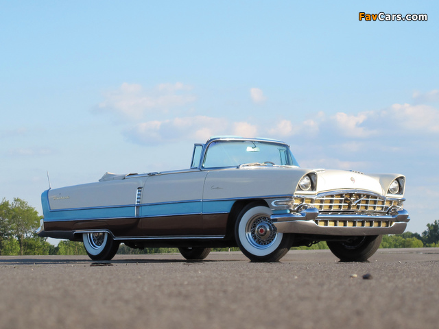 Packard Caribbean Convertible Coupe (5688-5699) 1956 wallpapers (640 x 480)