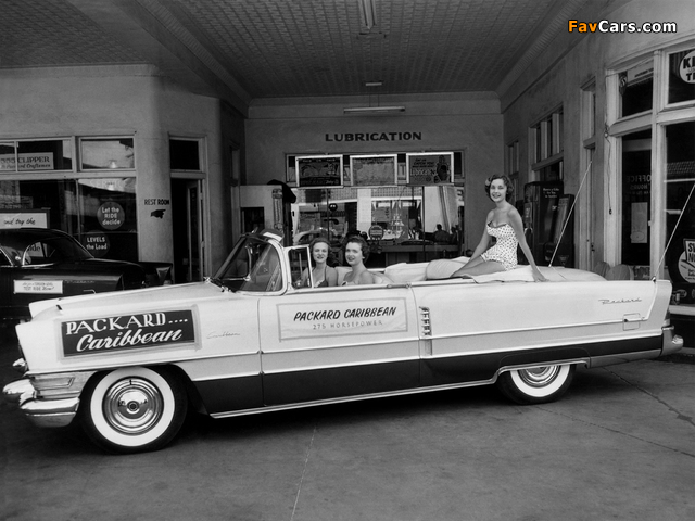 Photos of Packard Caribbean Convertible Coupe (5580-5588) 1955 (640 x 480)