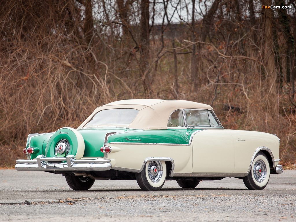 Pictures of Packard Caribbean Convertible Coupe (5478) 1954 (1024 x 768)