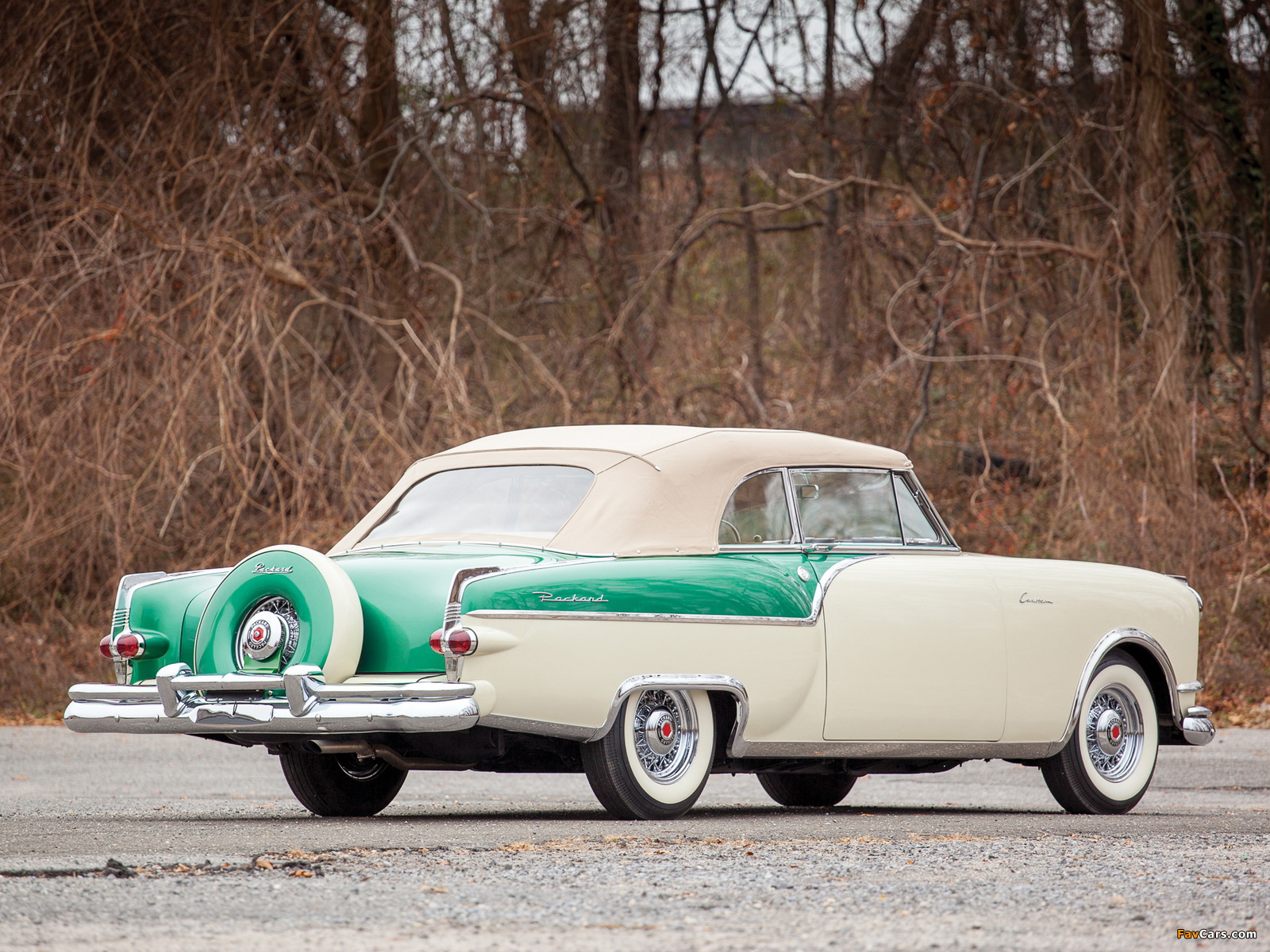 Pictures of Packard Caribbean Convertible Coupe (5478) 1954 (1600 x 1200)