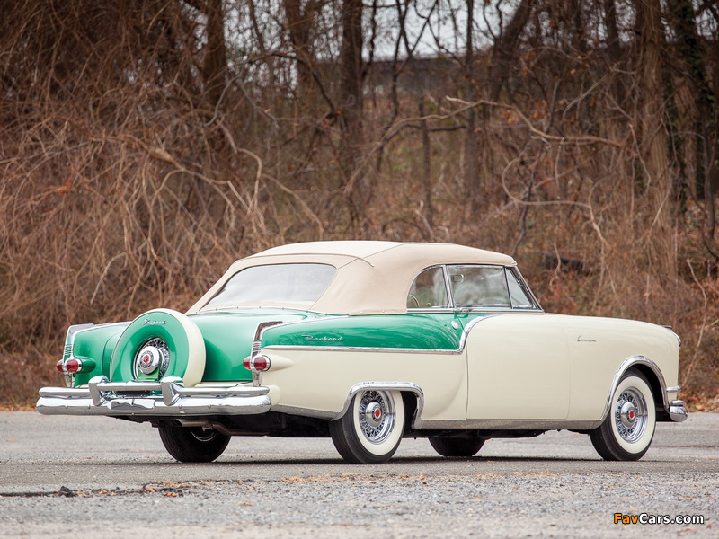 Pictures of Packard Caribbean Convertible Coupe (5478) 1954 (800 x 600)