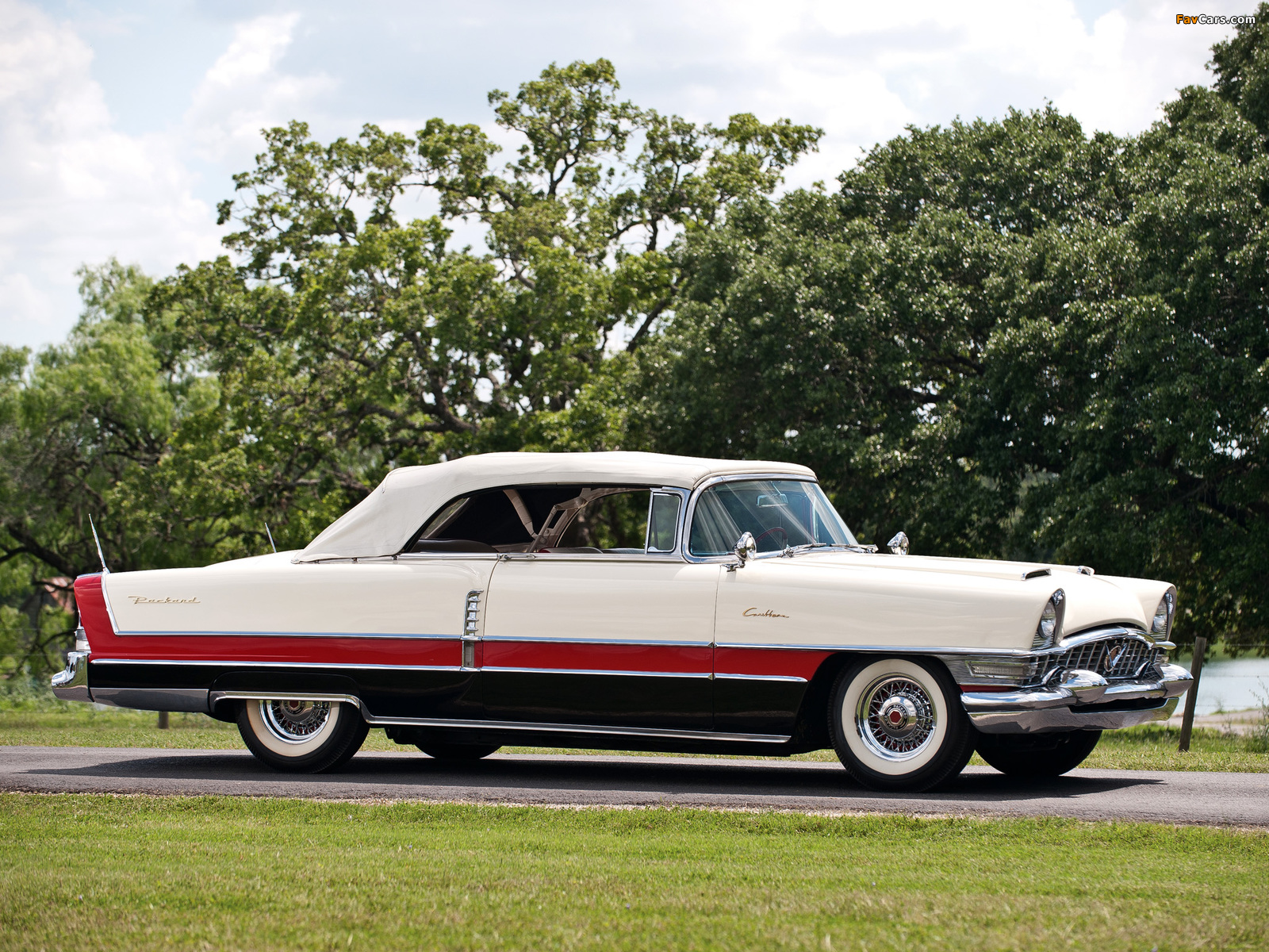 Pictures of Packard Caribbean Convertible Coupe (5580-5588) 1955 (1600 x 1200)