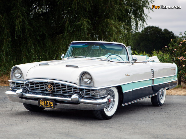 Pictures of Packard Caribbean Convertible Coupe (5580-5588) 1955 (640 x 480)