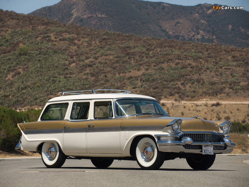 Packard Clipper Country Sedan (57L-P8) 1957 photos (800 x 600)