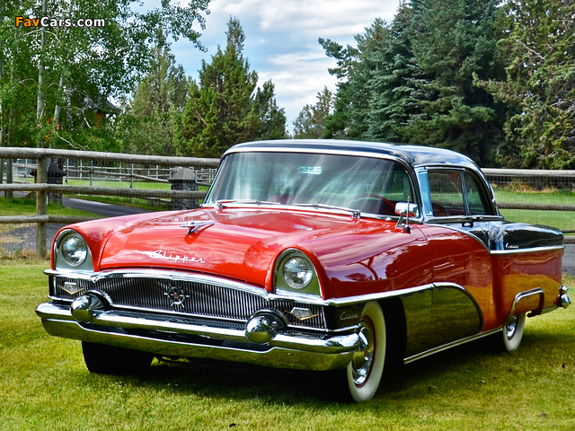 Packard Clipper Custom Constellation Hardtop Sport Coupe (5560-5567) 1955 wallpapers (640 x 480)