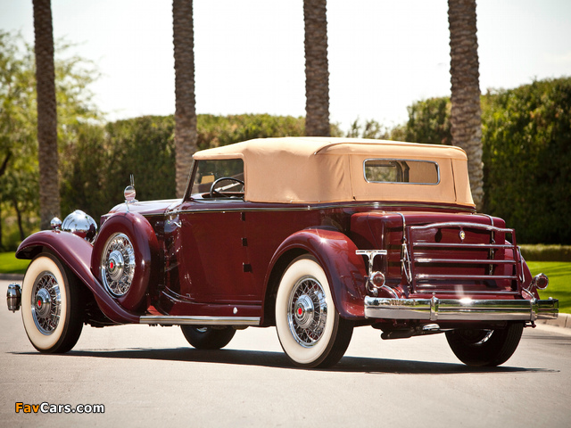 Images of Packard Individual Custom Eight Convertible Victoria by Dietrich (904-2072) 1932 (640 x 480)