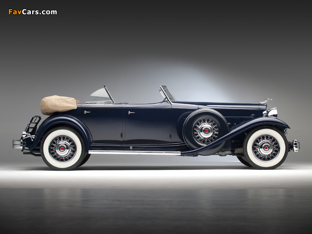 Images of Packard Individual Custom Eight Sport Phaeton by Dietrich (904-2069) 1932 (640 x 480)