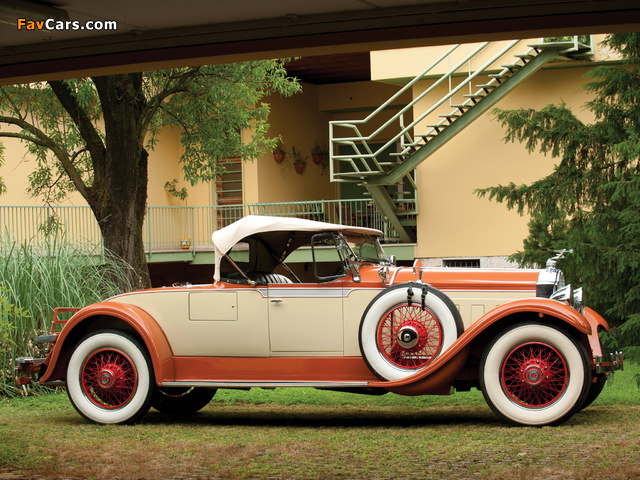 Packard Custom Eight Roadster (640-342) 1929 images (640 x 480)