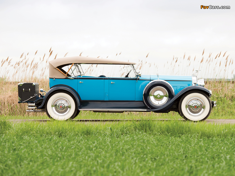 1930 Packard Custom Eight Sport Phaeton (740-441) 1929–30 photos (800 x 600)