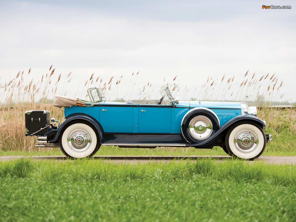 1930 Packard Custom Eight Sport Phaeton (740-441) 1929–30 pictures (1024 x 768)