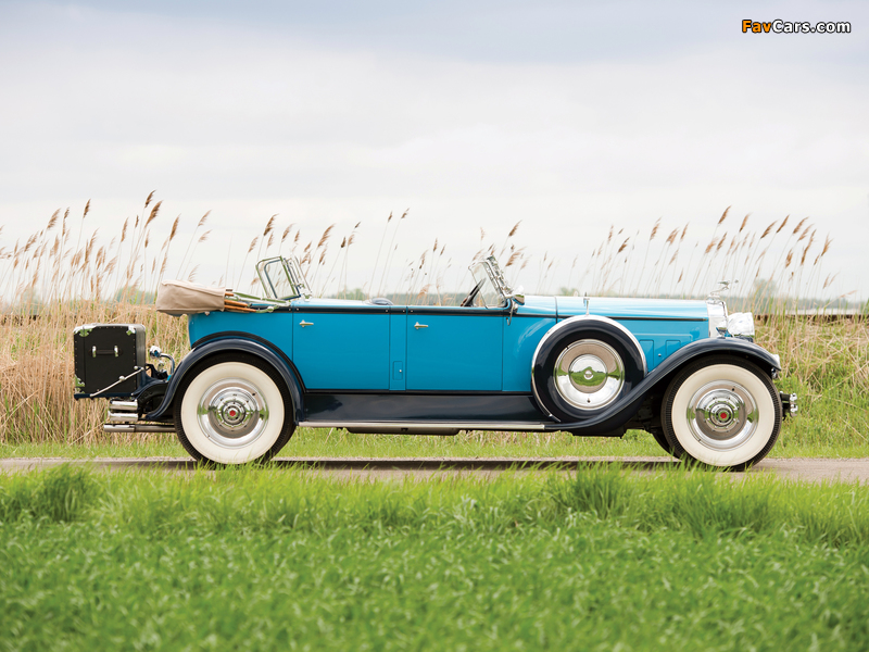1930 Packard Custom Eight Sport Phaeton (740-441) 1929–30 pictures (800 x 600)