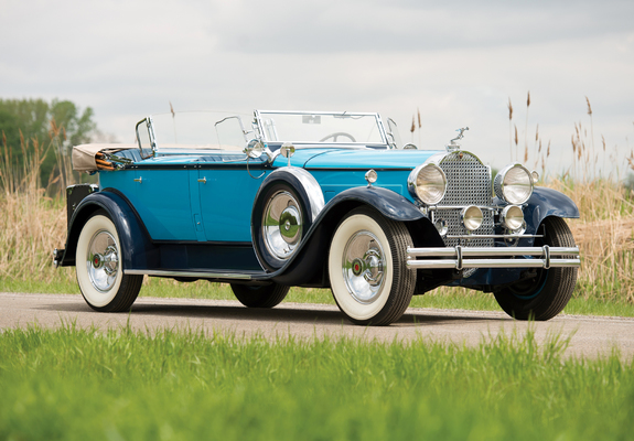 1930 Packard Custom Eight Sport Phaeton (740-441) 1929–30 pictures