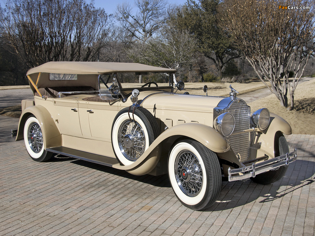 Packard Custom Eight Dual Cowl Phaeton (640-341) 1929 pictures (1024 x 768)