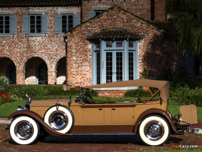 Packard Custom Eight Dual Cowl Phaeton (640-341) 1929 wallpapers (800 x 600)