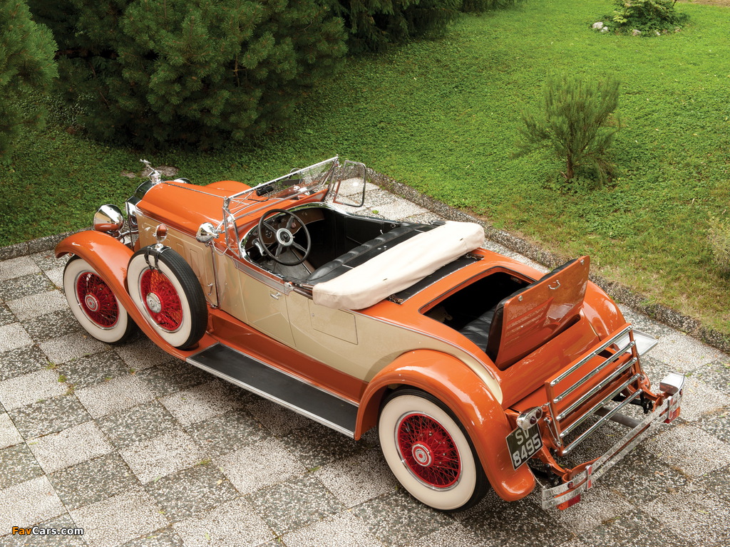 Packard Custom Eight Roadster (640-342) 1929 wallpapers (1024 x 768)