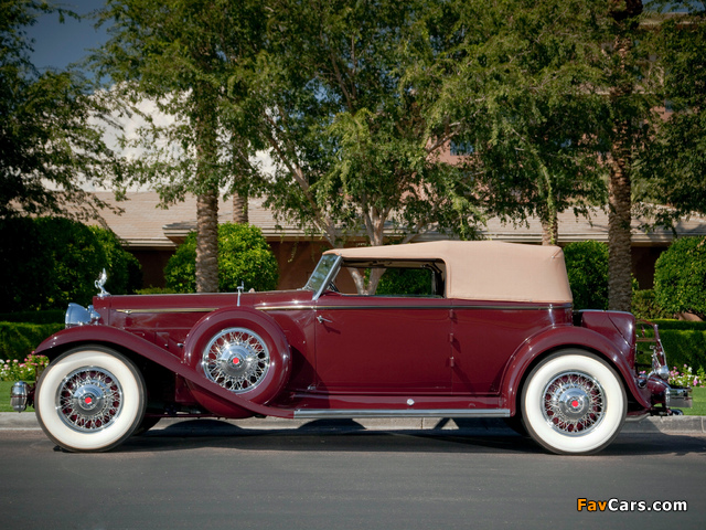 Packard Individual Custom Eight Convertible Victoria by Dietrich (904-2072) 1932 images (640 x 480)