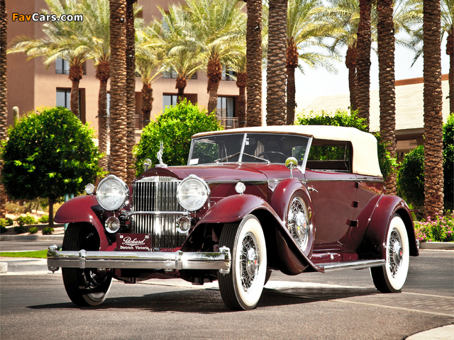 Packard Individual Custom Eight Convertible Victoria by Dietrich (904-2072) 1932 images (640 x 480)