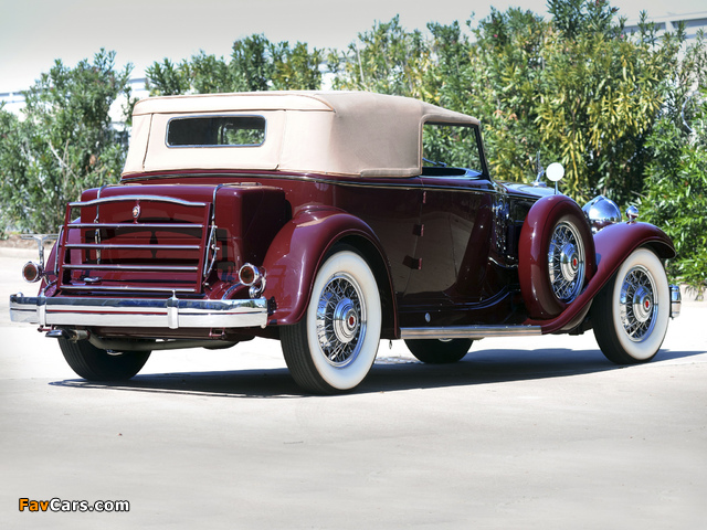 Packard Individual Custom Eight Convertible Victoria by Dietrich (904-2072) 1932 pictures (640 x 480)
