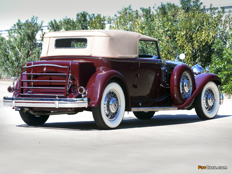 Packard Individual Custom Eight Convertible Victoria by Dietrich (904-2072) 1932 pictures (800 x 600)