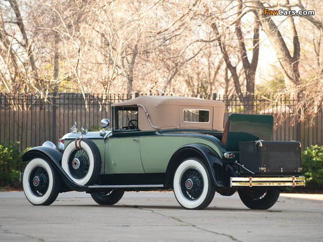 Packard Custom Eight Convertible Coupe 1929 images (640 x 480)