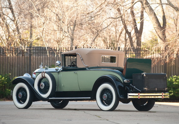 Packard Custom Eight Convertible Coupe 1929 images