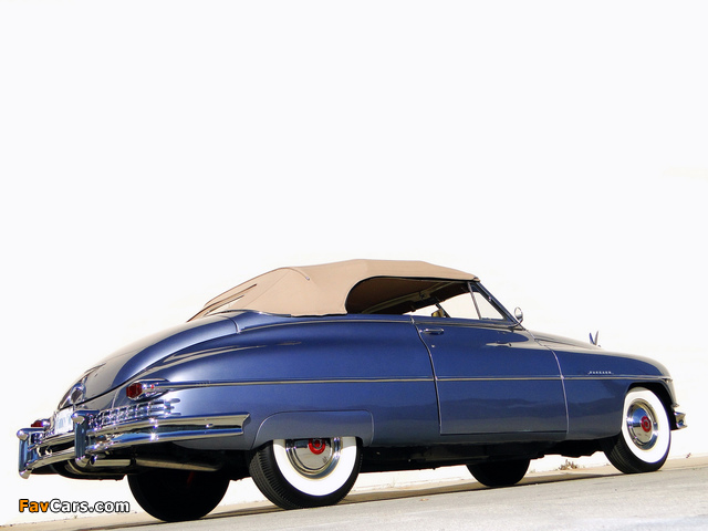 Photos of Packard Custom Eight Convertible Coupe (2333-2359-5) 1950 (640 x 480)