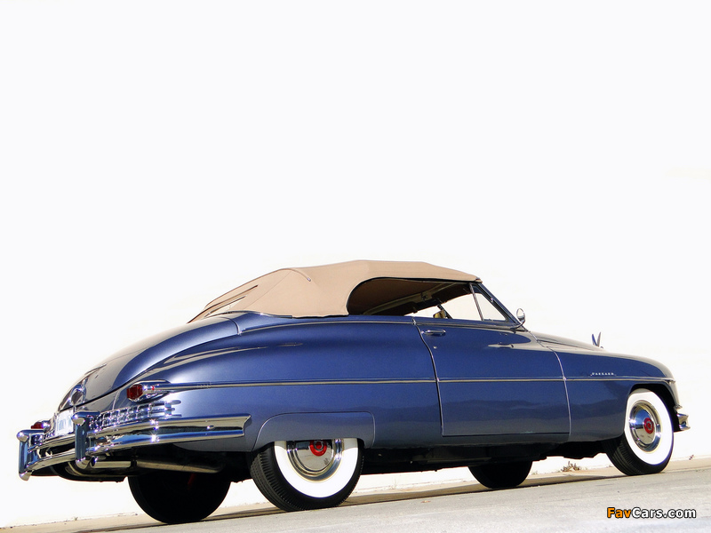 Photos of Packard Custom Eight Convertible Coupe (2333-2359-5) 1950 (800 x 600)