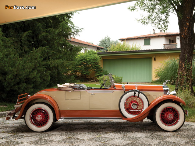 Pictures of Packard Custom Eight Roadster (640-342) 1929 (640 x 480)