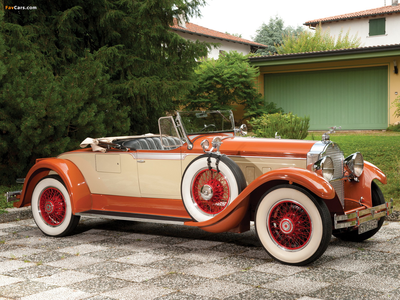 Pictures of Packard Custom Eight Roadster (640-342) 1929 (1280 x 960)